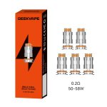 GeekVape B Series Replacement Coil 5PK-0.2 OHMS -B (Boost DTL + RDL) (50W-58W)