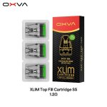 OXVA Xlim Top Fill Replacement Pod Cartridge - 3PK 1.2 OHMS - Stainless Steel Box