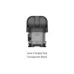 SMOK NOVO 4 Empty Replacement Pod Cartridge - 3PK black