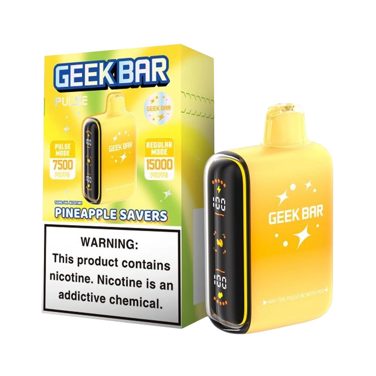 Geek Vape Pulse 15000 Puff Disposable Savers Edition - Pineapple Savers Geek Vape Pulse 15000 Puff Disposable Savers Edition - Pineapple Savers