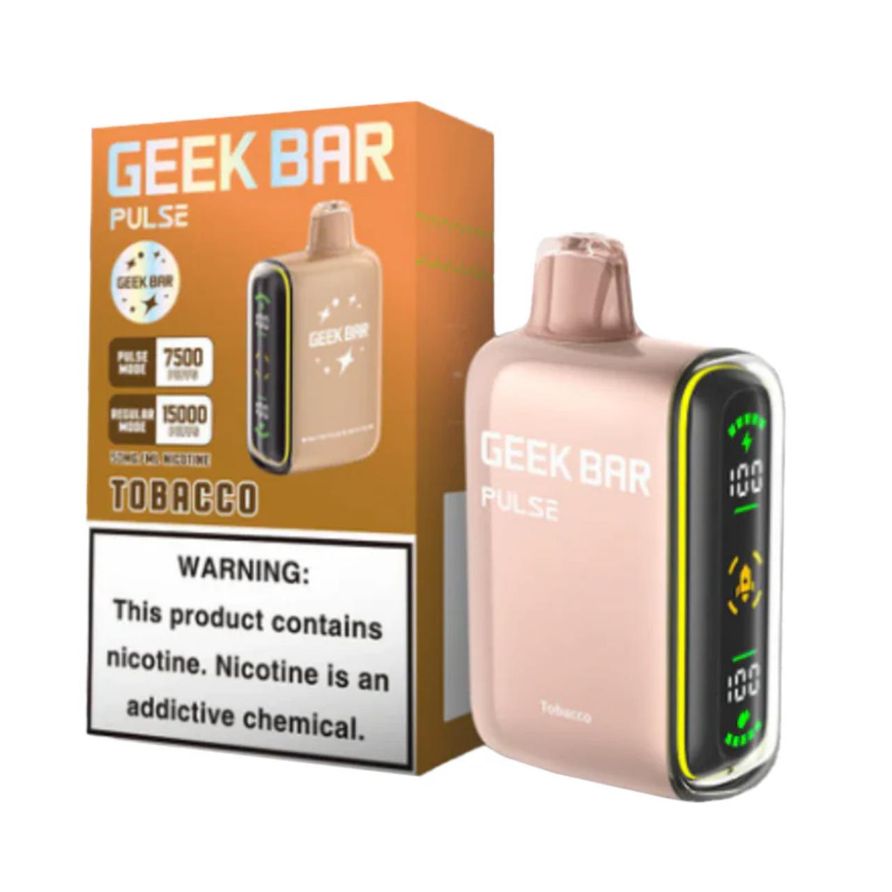 Geek Vape Pulse 15000 Puff Disposable Tobacco Geek Vape Pulse 15000 Puff Disposable Tobacco