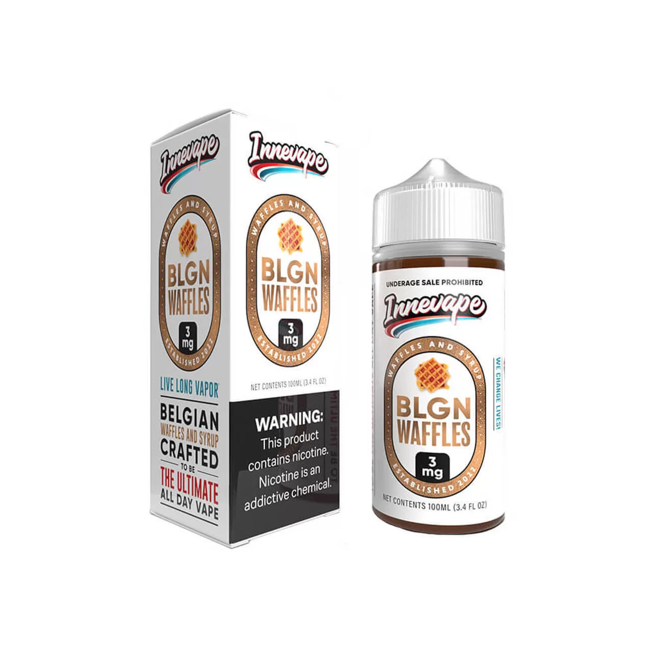 Innevape BLGN Waffles 100ml E-Juice