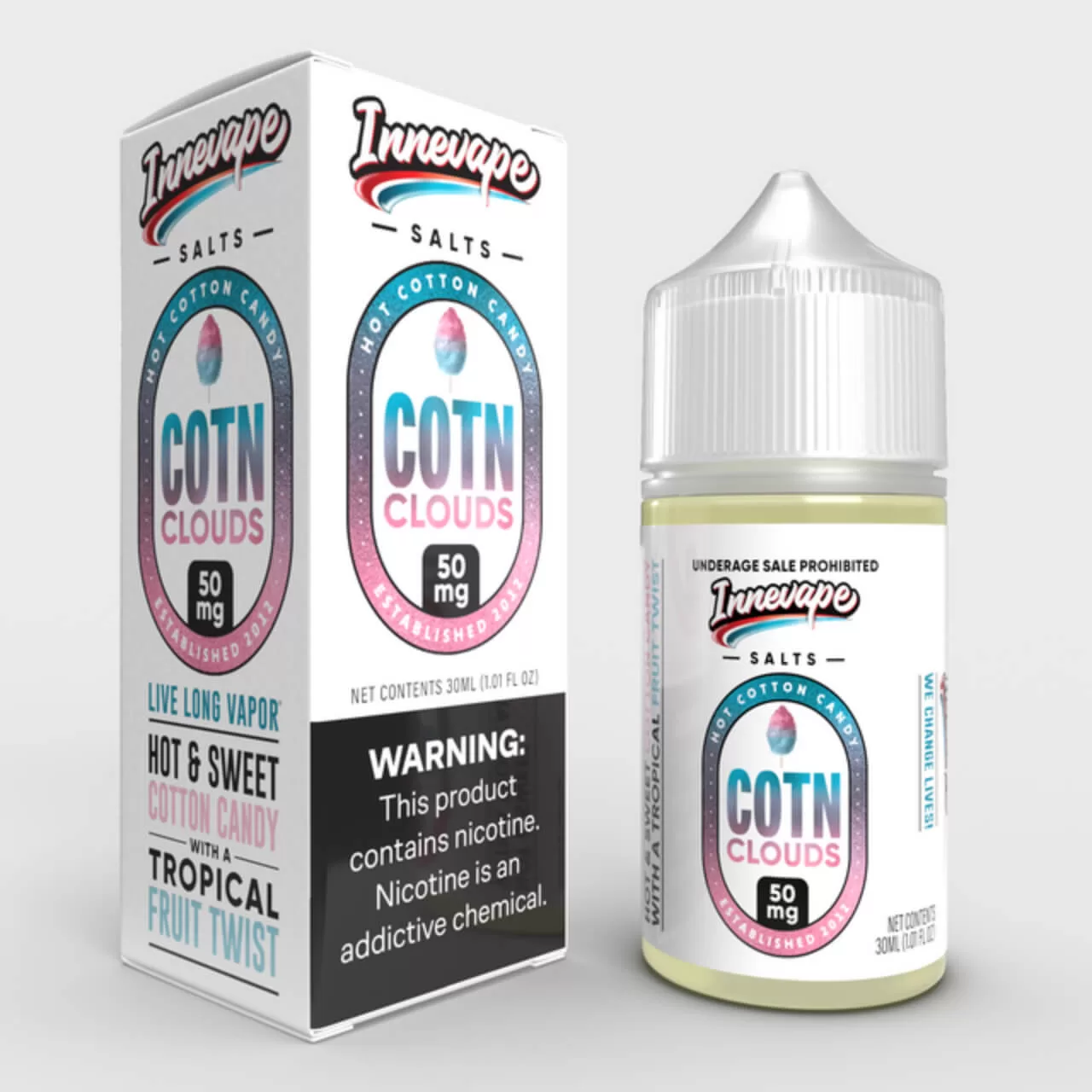 Innevape COTN Clouds Salts 30ml E-Juice Innevape COTN Clouds Salts 30ml E-Juice