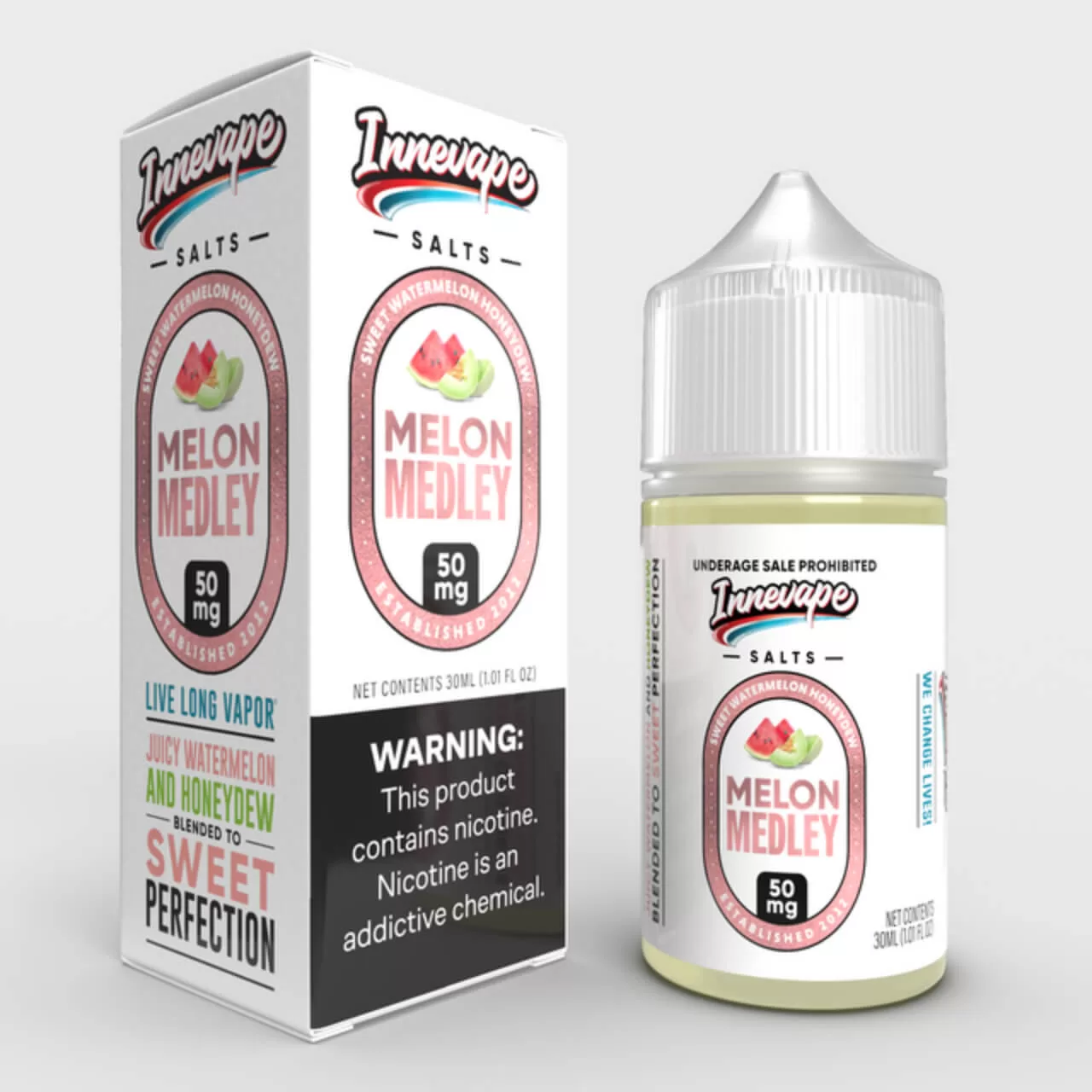 Innevape Melon MDLY Salts 30ml E-Juice Innevape Melon MDLY Salts 30ml E-Juice