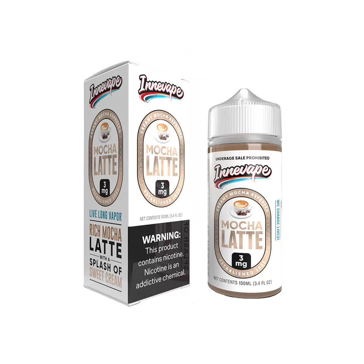Innevape Mocha Latte 100ml E-Juice