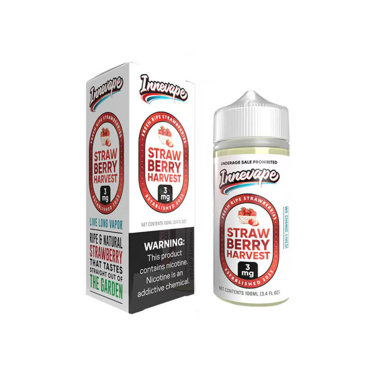 Innevape Strawberry Harvest 100ml E-Juice