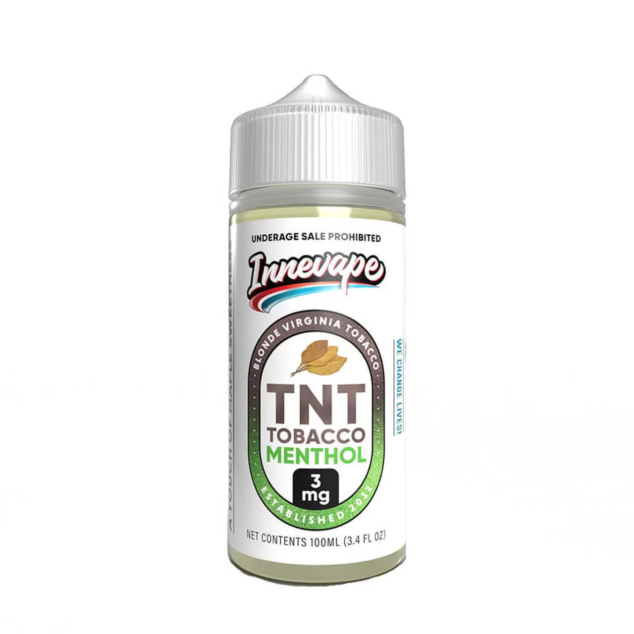 Innevape TNT Tobacco Menthol 100ml E-Juice
