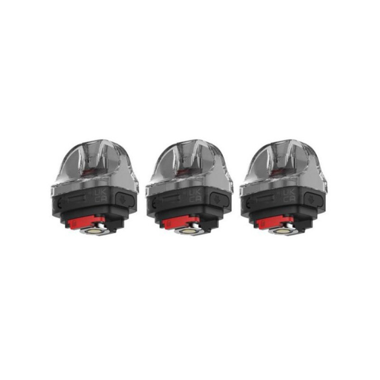 SMOK NORD GT Empty Replacement Pod Cartridge (Pack of 3)-Transparent Black