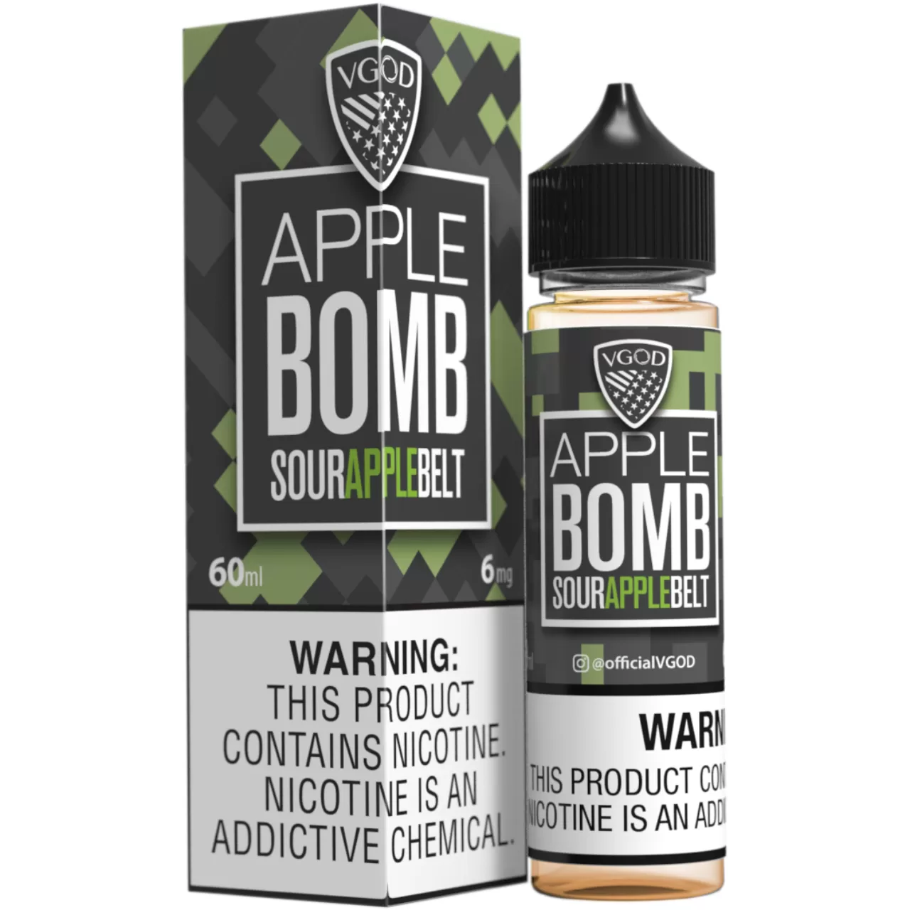 VGOD Apple Bomb 60ml E-Juice 6mg VGOD Apple Bomb 60ml E-Juice 6mg