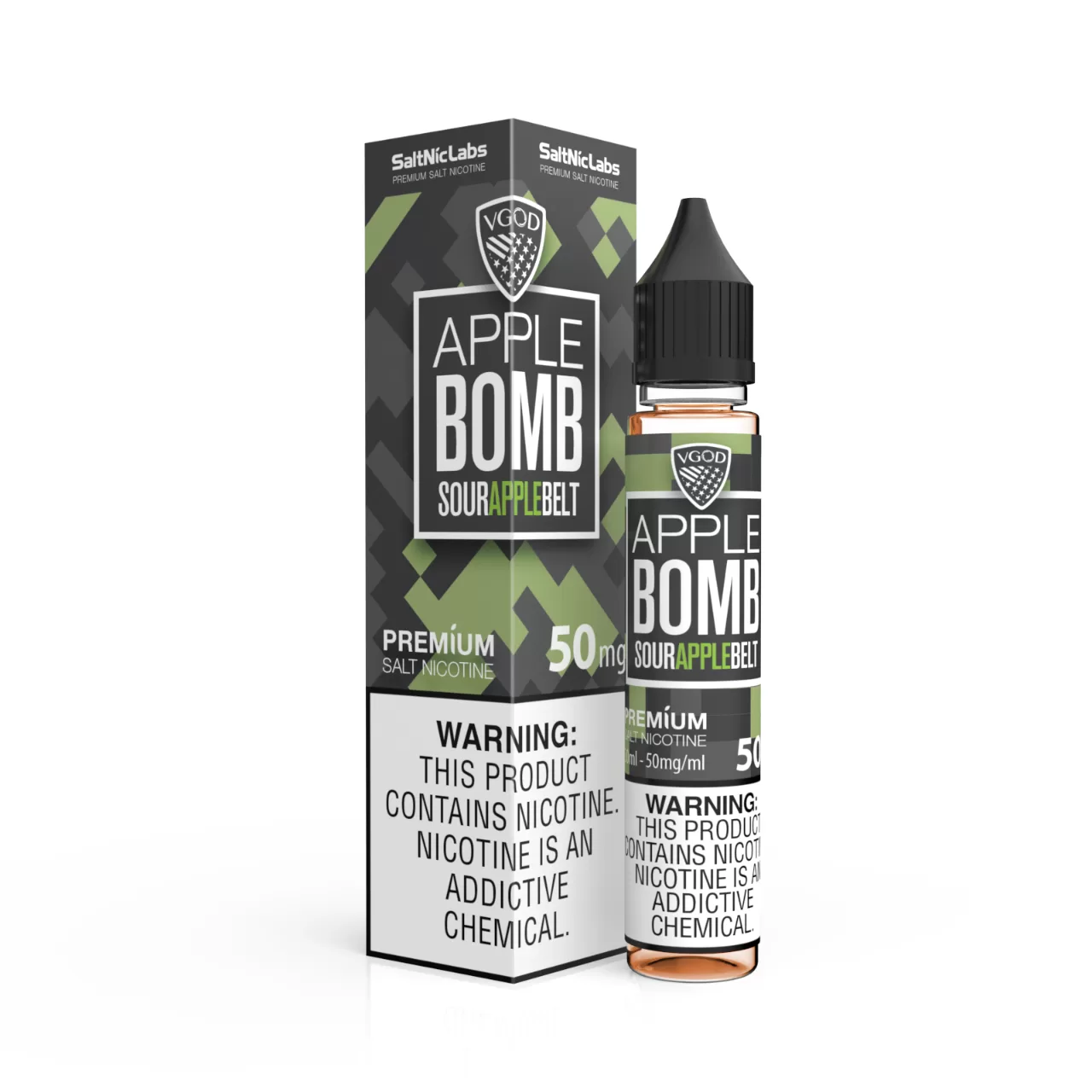 VGOD Apple Bomb SaltNic 30ml Salt E-Juice 50mg VGOD Apple Bomb SaltNic 30ml Salt E-Juice 50mg