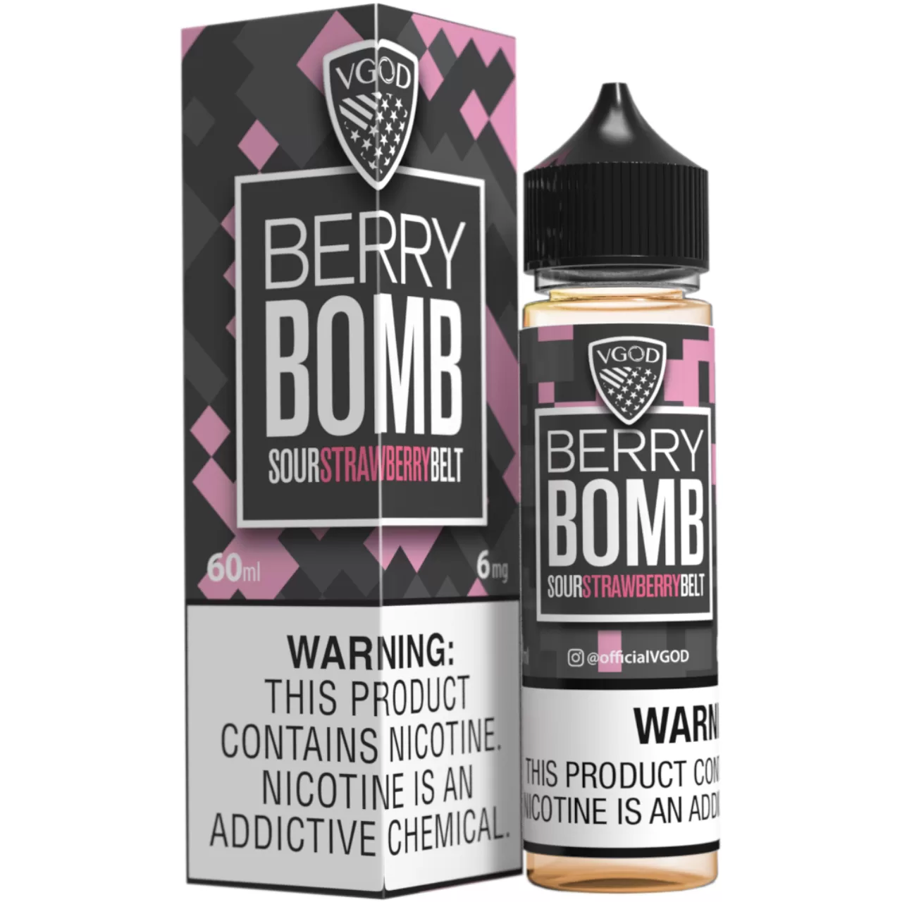 VGOD Berry Bomb 60ml E-Juice 6mg VGOD Berry Bomb 60ml E-Juice 6mg