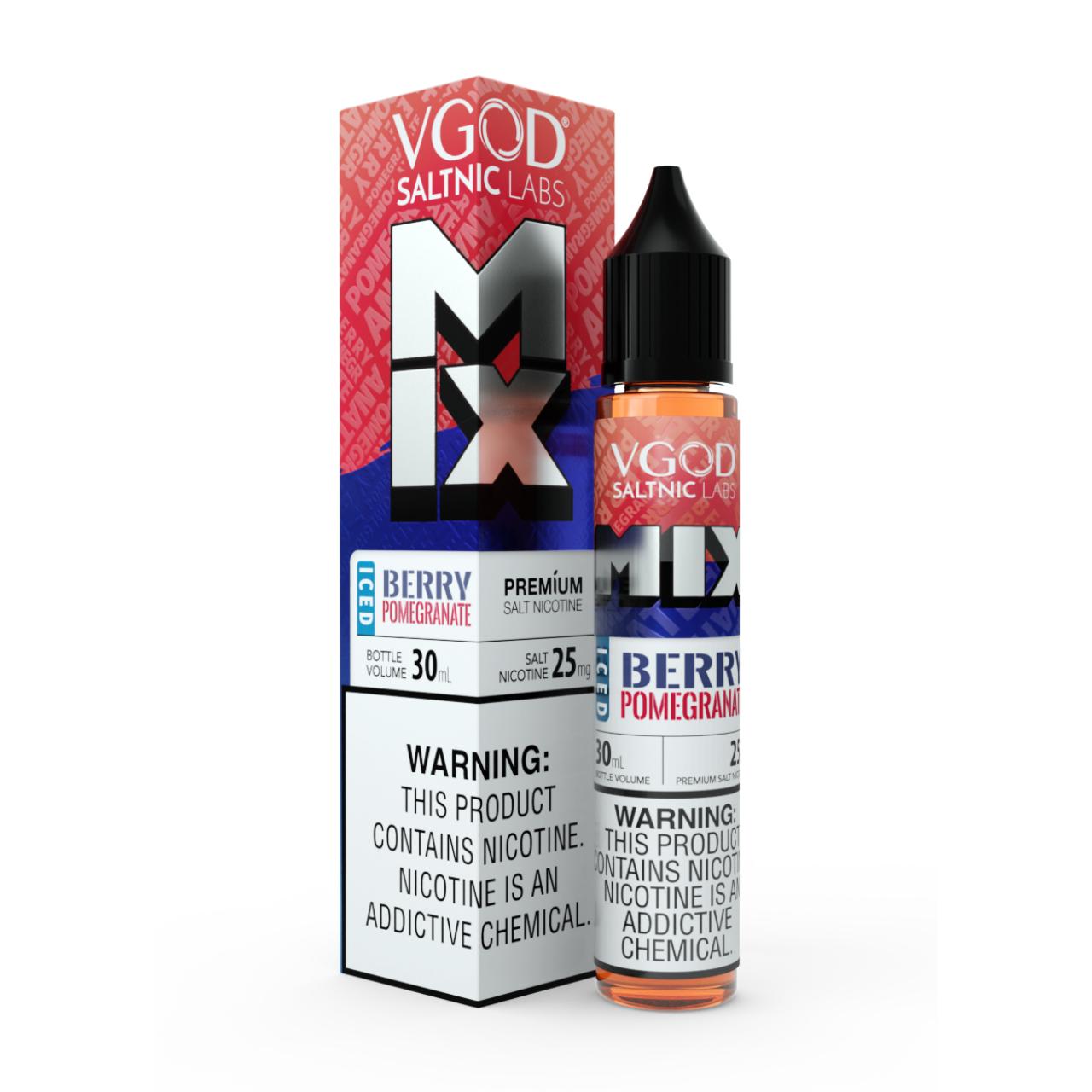 VGOD SaltNic Iced Berry Pomegranate Mix 30ml Salt E-Juice