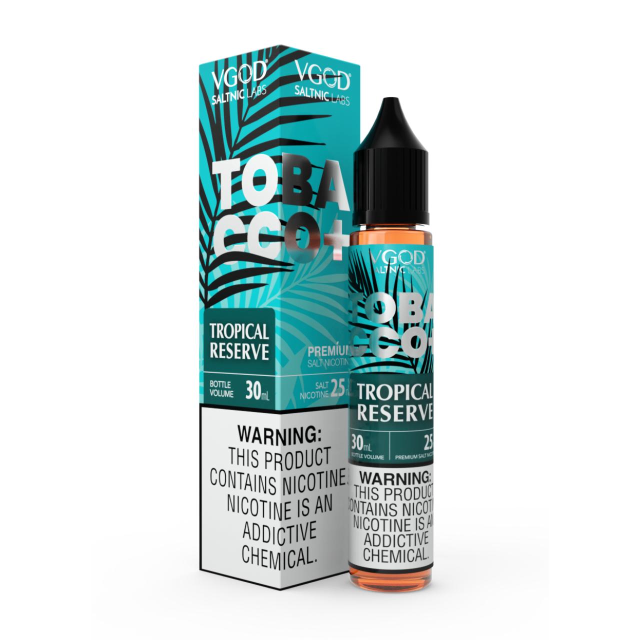 VGOD Tropical Reserve Tobacco SaltNic 30ml Salt E-Juice