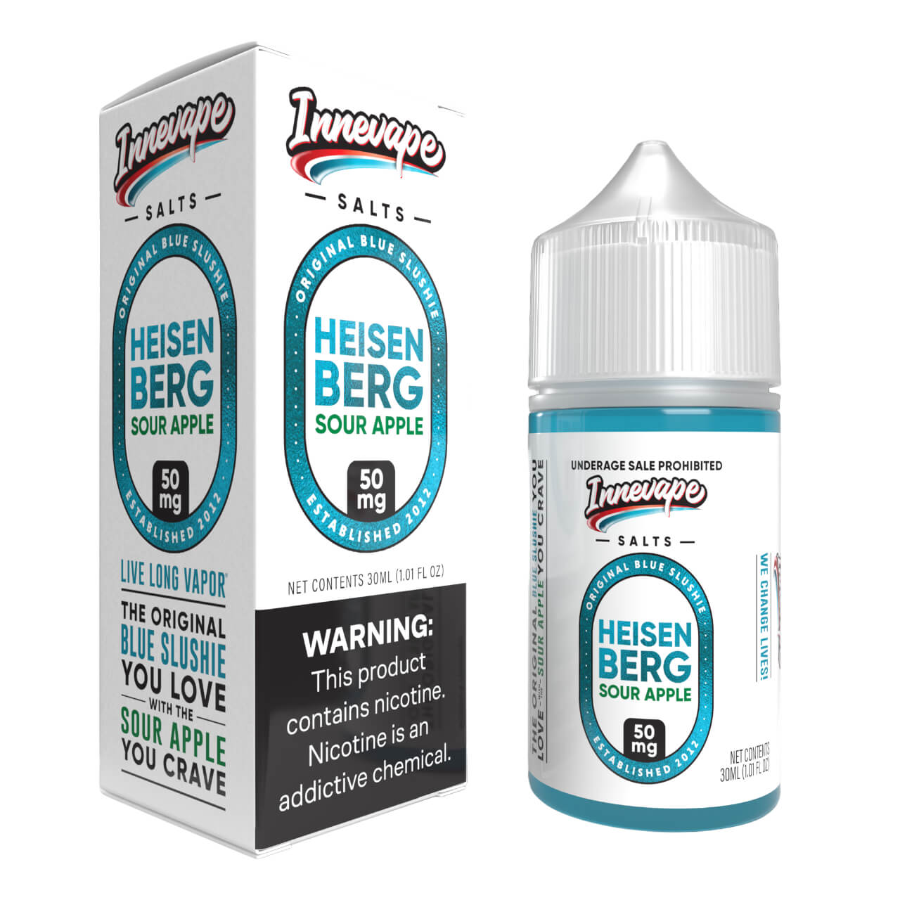 Innevape Heisenberg Sour Apple Salts 30ml E-Juice Innevape Heisenberg Sour Apple Salts 30ml E-Juice