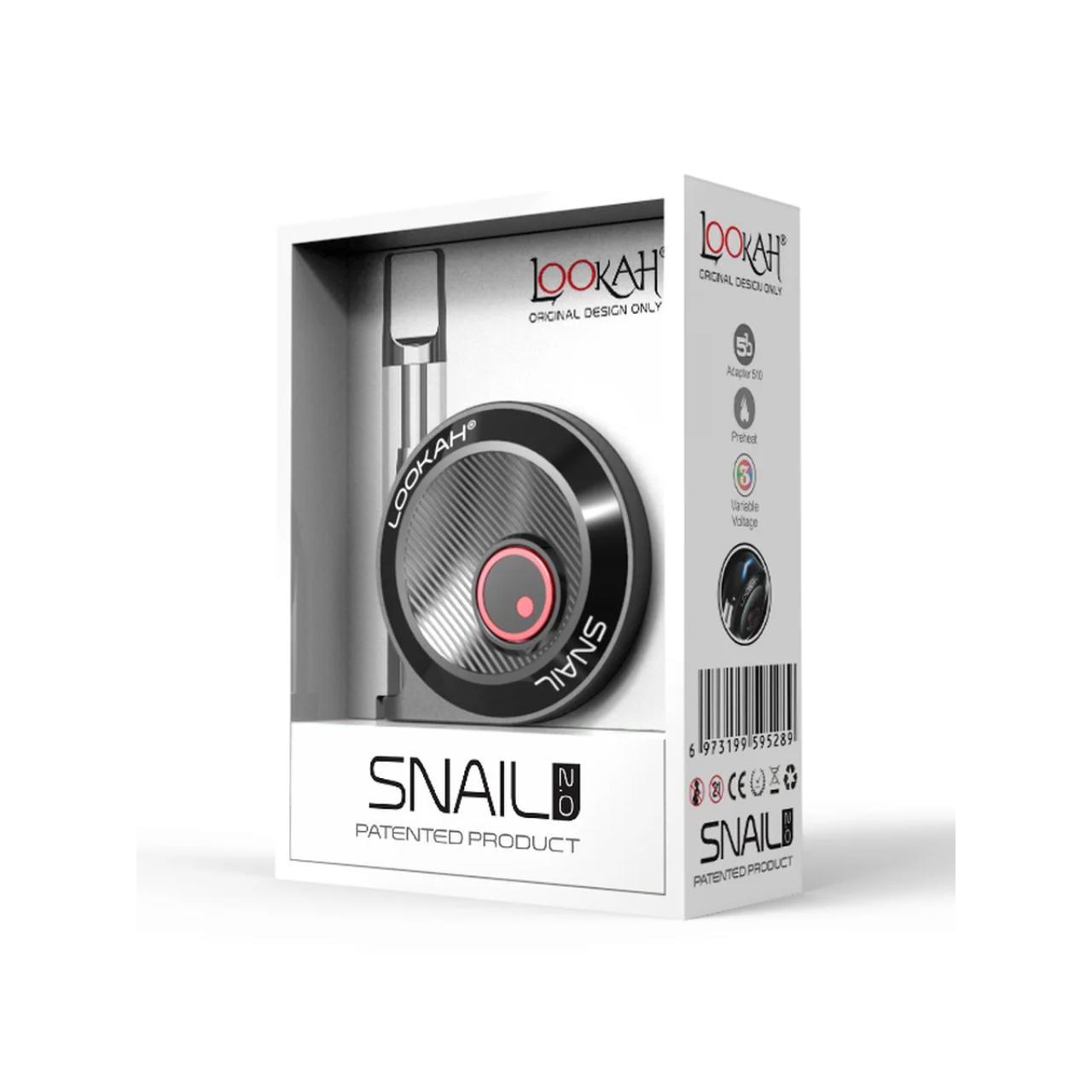 Lookah Snail 2.0 510 Battery Black Lookah Snail 2.0 510 Battery Black