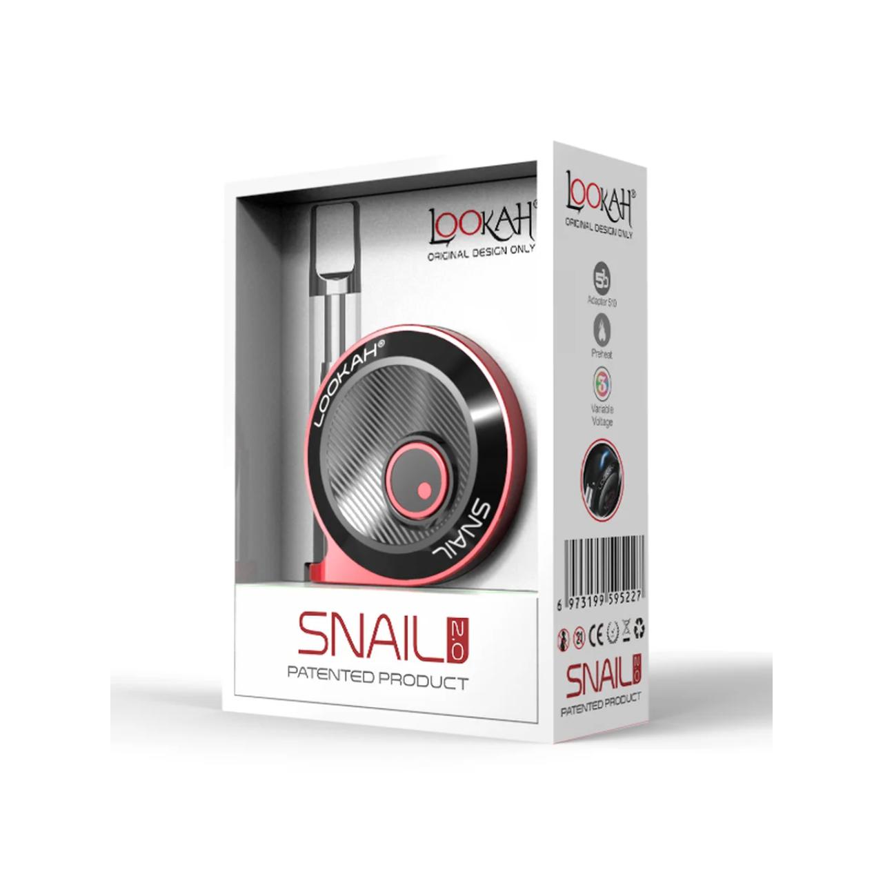 Lookah Snail 2.0 510 Battery Red Lookah Snail 2.0 510 Battery Red