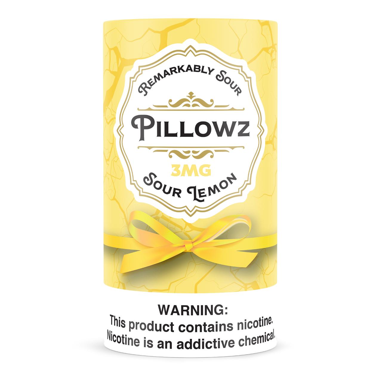 Pillowz TFN Pouches - 5PK Sour Lemon - 3MG