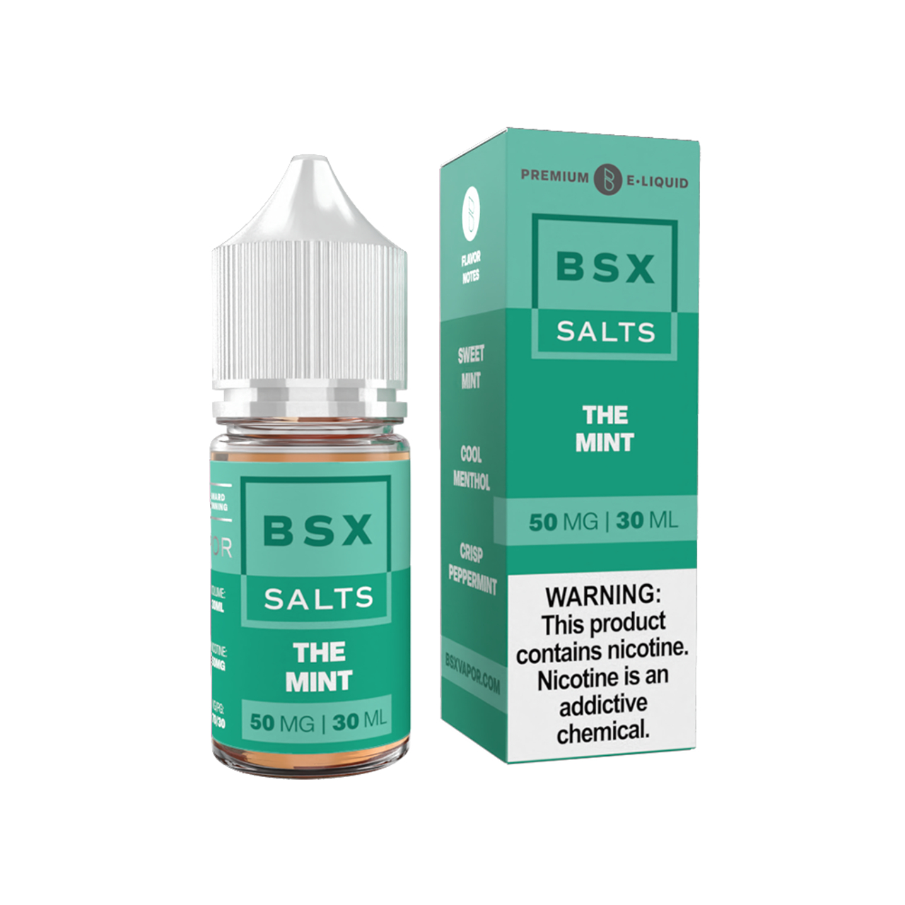 Glas BSX The Mint Salts 30ml E-Juice Glas BSX The Mint Salts 30ml E-Juice