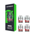 Vaporesso Luxe Q Replacement Pod Cartridge - 4PK 0.8 OHMS - 3ML - Side Fill