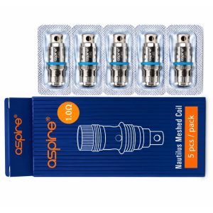 Aspire Nautilus BVC Replacement Coil - 5PK 1.0 OHM MESH