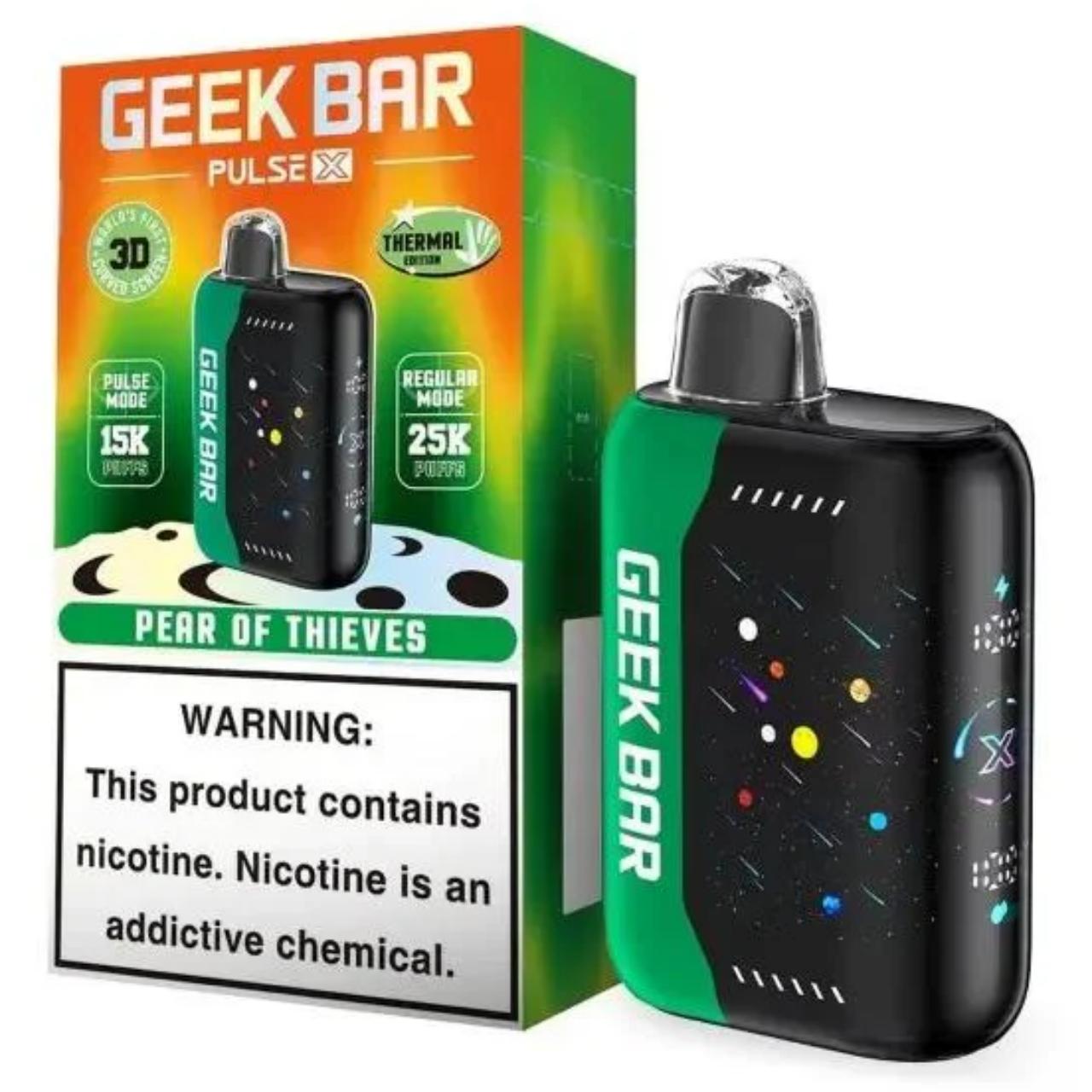 Geek Vape Pulse X 25000 Puff Disposable Pear of Thieves - Thermal Edition Geek Vape Pulse X 25000 Puff Disposable Pear of Thieves - Thermal Edition