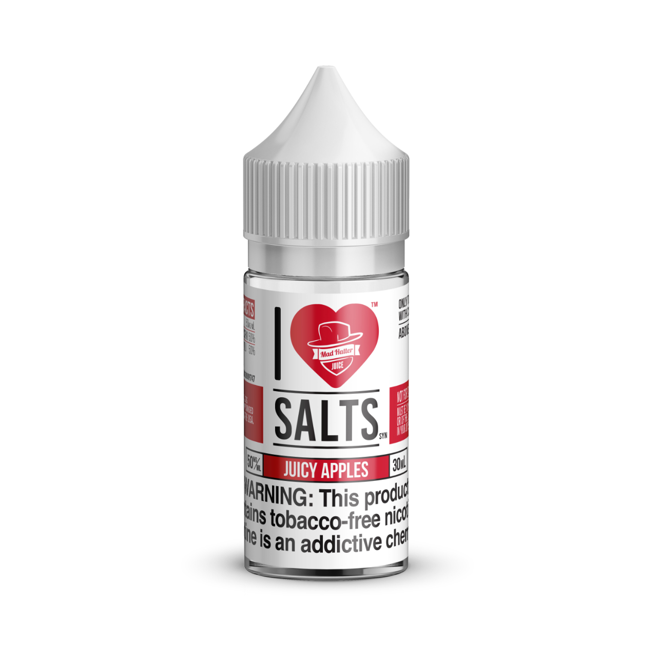 I Love Salts Juicy Apple 30ml Salt E-Juice