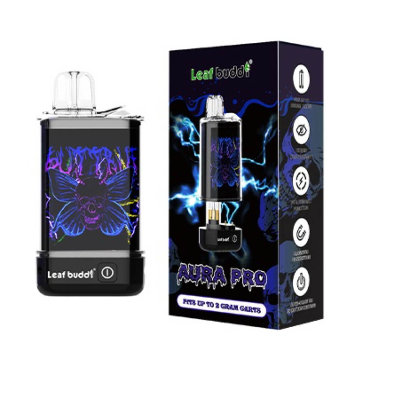 Leaf Buddi Aura Pro Battery Kit-Black Butterfly