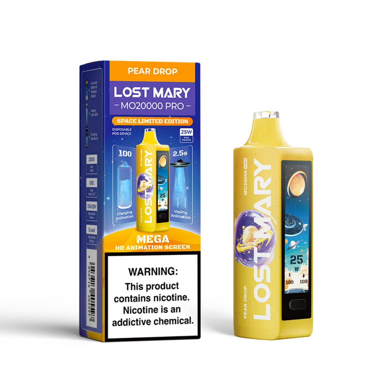 Lost Mary MO20000 Pro 20000 Puff Disposable Space Limited Edition - Pear Drop Lost Mary MO20000 Pro 20000 Puff Disposable Space Limited Edition - Pear Drop