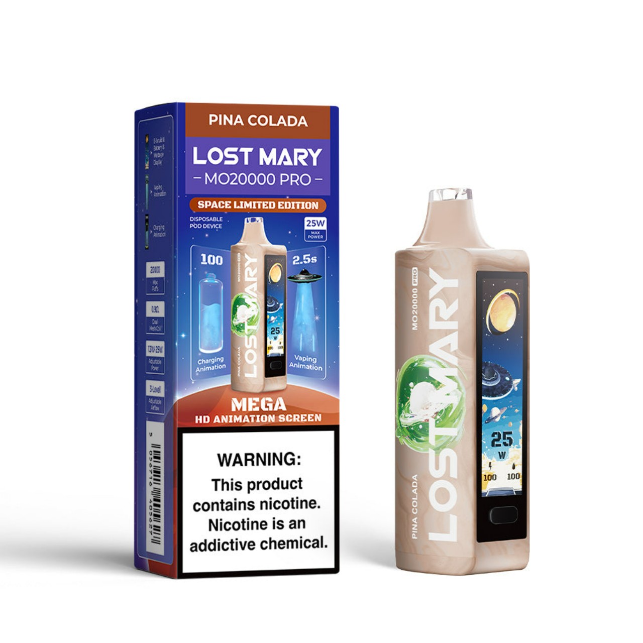 Lost Mary MO20000 Pro 20000 Puff Disposable Space Limited Edition - Pina Colada Lost Mary MO20000 Pro 20000 Puff Disposable Space Limited Edition - Pina Colada