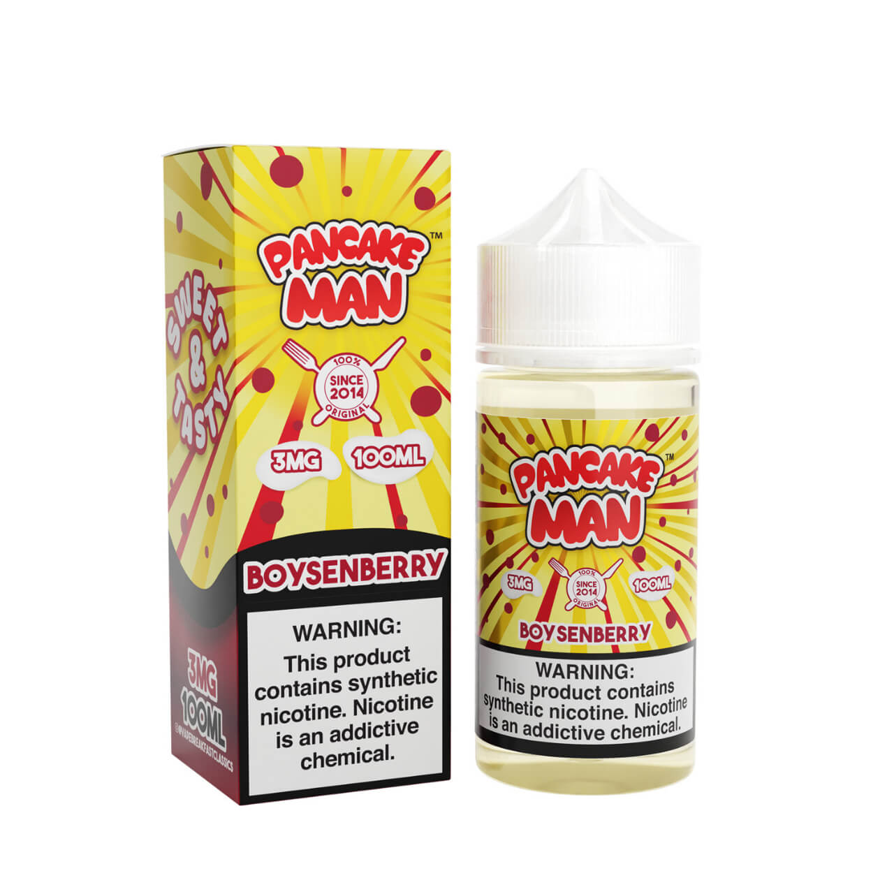 Pancake Man Boysenberry 100ml E-Juice