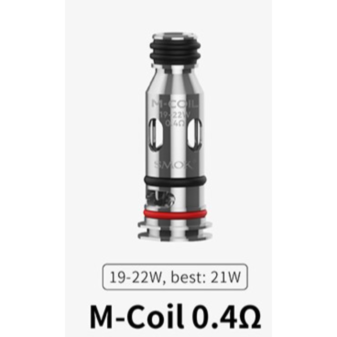 SMOK M-Coil Replacement Coil (Pack of 5)-0.4ohm SMOK M-Coil Replacement Coil (Pack of 5)-0.4ohm