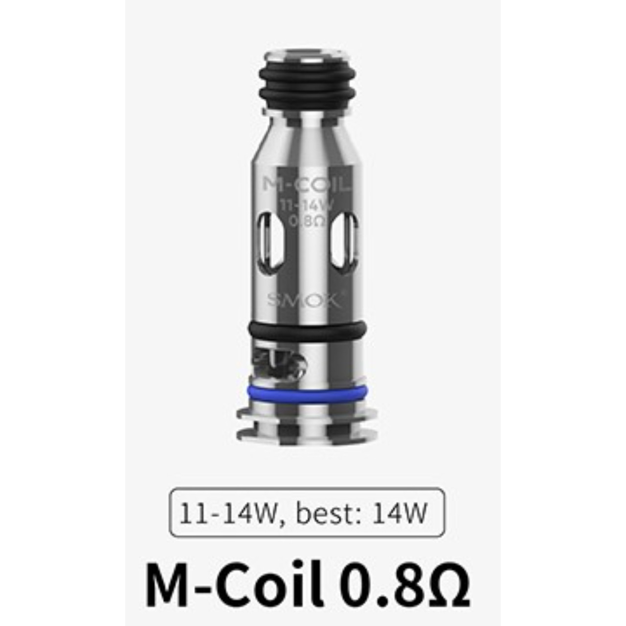 SMOK M-Coil Replacement Coil (Pack of 5)-0.8ohm SMOK M-Coil Replacement Coil (Pack of 5)-0.8ohm