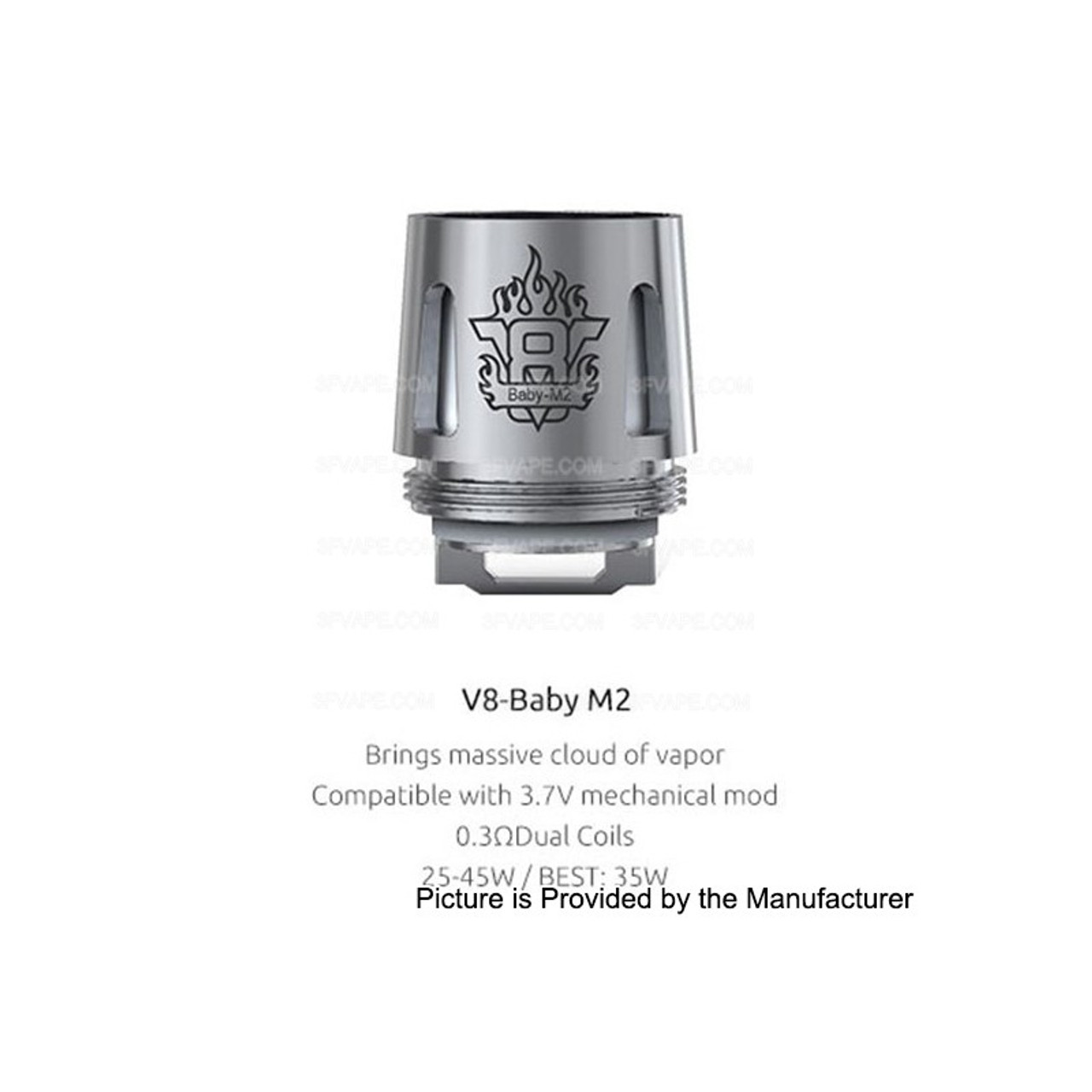 SMOK TFV8 Baby M2 Replacement Coil - 5PK-Open