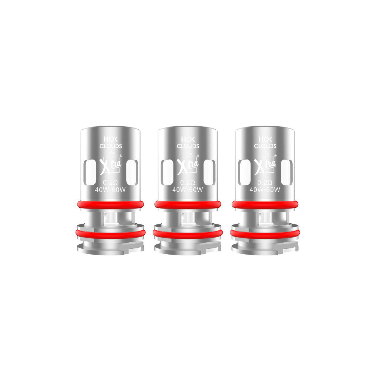 XTRA Hok Clouds Replacement Coil 3PK-0.2 OHMS XTRA Hok Clouds Replacement Coil 3PK-0.2 OHMS