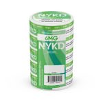 NYKD Nicotine Pouches - 5PK Crisp Mint - 6MG