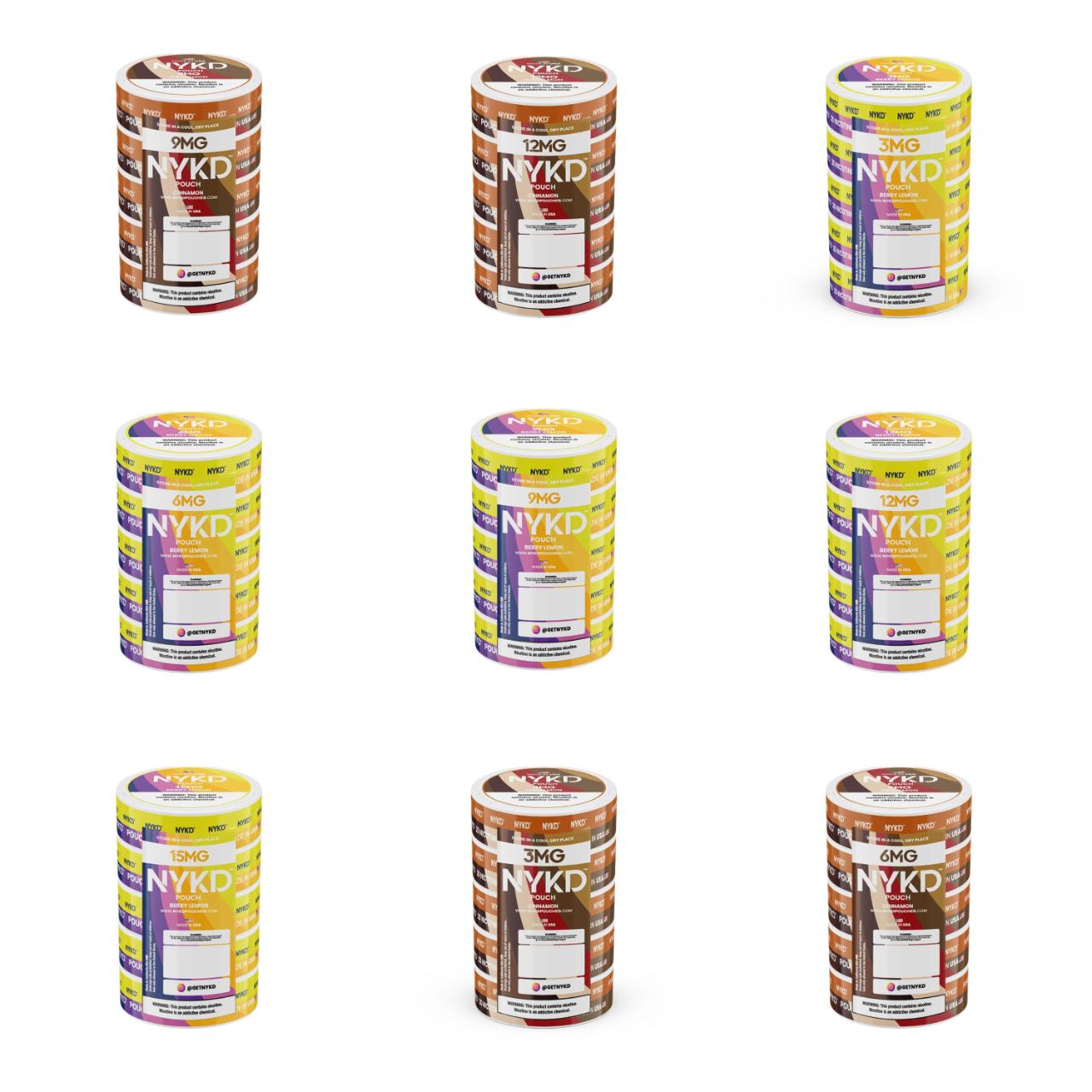 NYKD Nicotine Pouches - 5PK