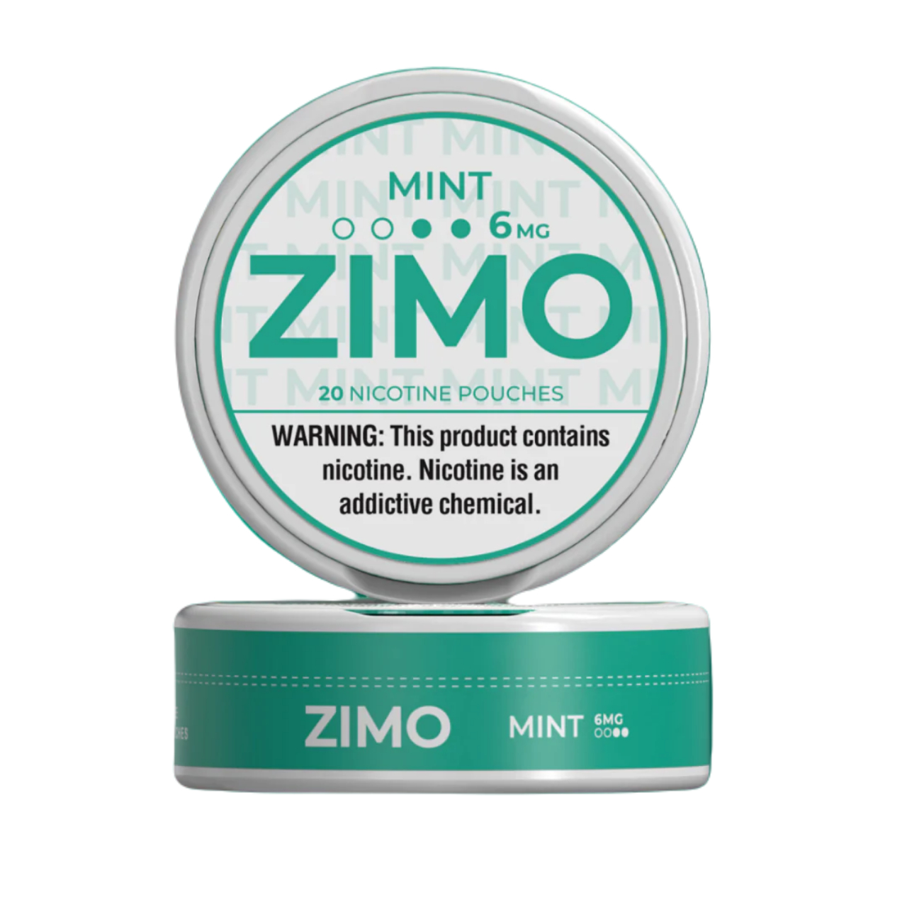 ZIMO Mint Nicotine Pouches -5pk 6MG ZIMO Mint Nicotine Pouches -5pk 6MG