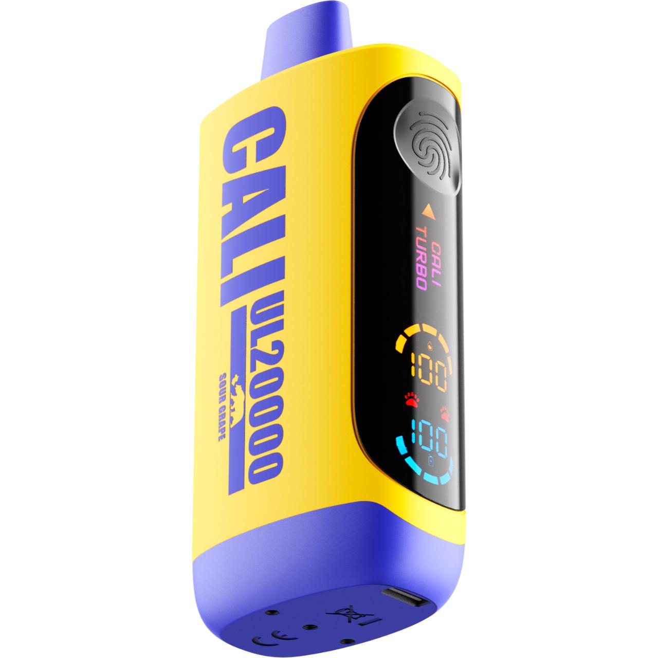 Cali UL20000 20000 Puff Disposable Sour Edition - Sour Grape Cali UL20000 20000 Puff Disposable Sour Edition - Sour Grape