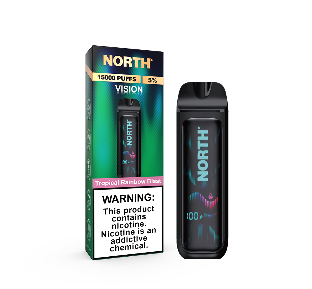 North Vision 15000 Puff Disposable Tropical Rainbow Blast