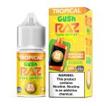 Pod Juice x RAZ Salt Tropical Gush Tobacco Free Nicotine E-Juice 30ml
