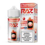 Pod Juice x RAZ Strawberry Glazed Donut Tobacco Free Nicotine E-Juice 100ml