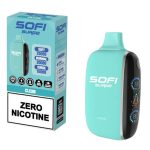 Sofi Surge Zero Nicotine 25000 Puff Disposable Clear