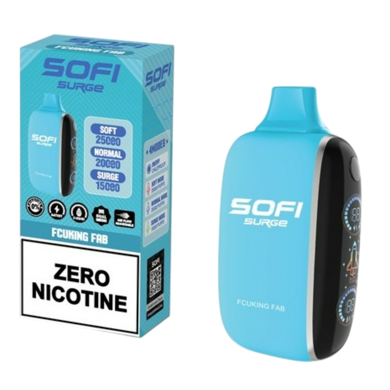 Sofi Surge Zero Nicotine 25000 Puff Disposable Fcuking Fab Sofi Surge Zero Nicotine 25000 Puff Disposable Fcuking Fab