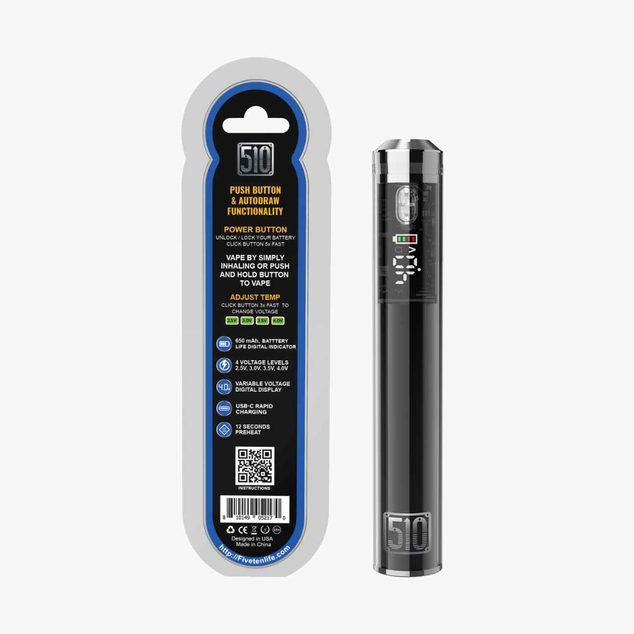 510 Digi Stick Battery Back