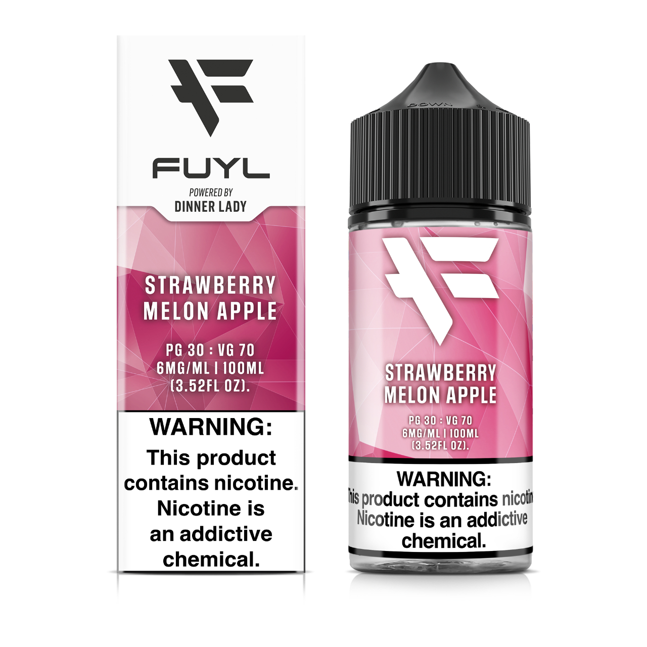 FUYL By Dinner Lady Strawberry Melon Apple 100ml E-Juice 6mg FUYL By Dinner Lady Strawberry Melon Apple 100ml E-Juice 6mg