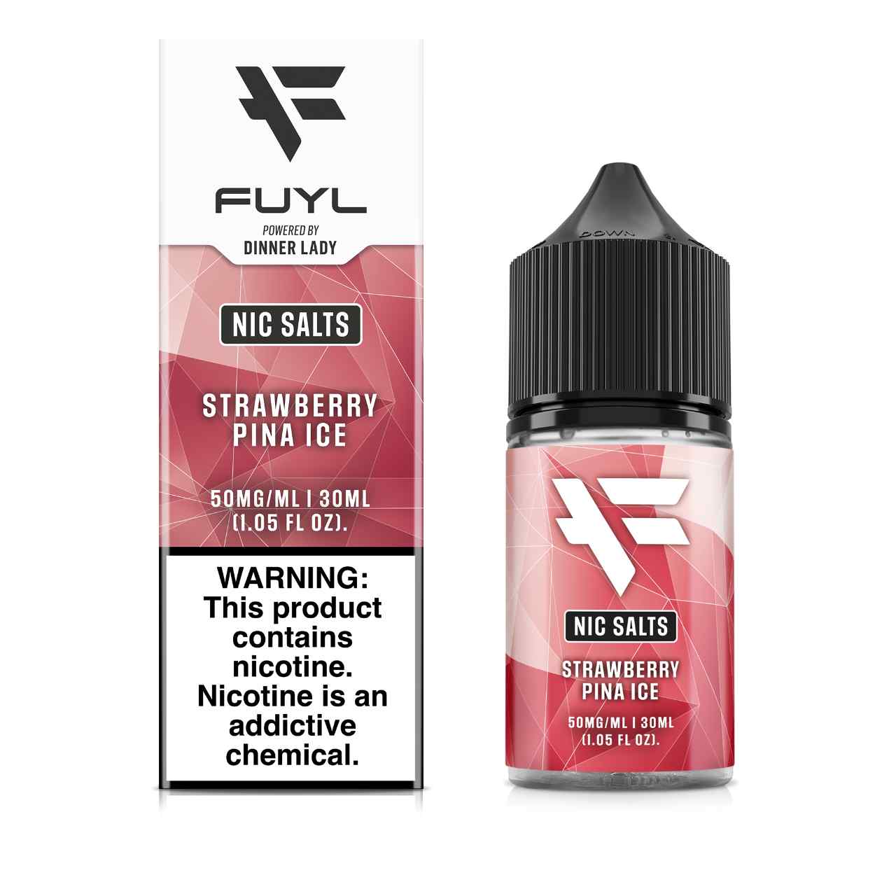 FUYL By Dinner Lady Strawberry Pina Ice Salts 30ml E-Juice 50mg FUYL By Dinner Lady Strawberry Pina Ice Salts 30ml E-Juice 50mg