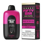 Fifty Bar V2 20000 Puff Disposable Black Series Raspberry Jam
