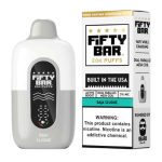 Fifty Bar V2 20000 Puff Disposable White Series Baja Slushie
