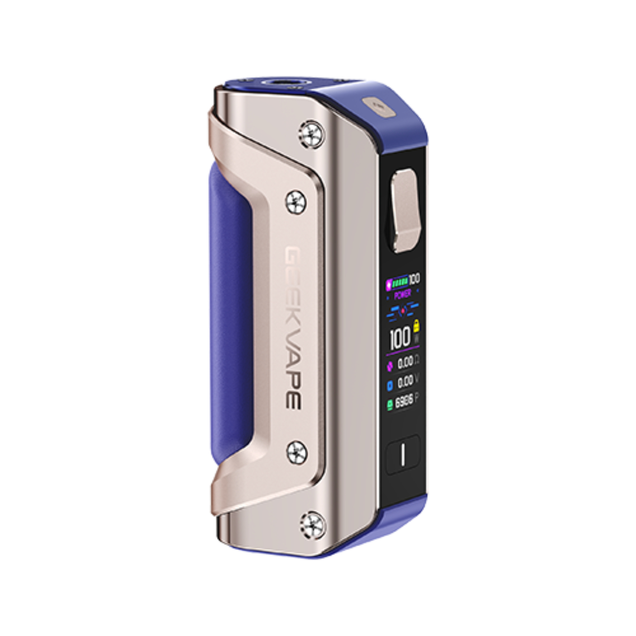 GeekVape Aegis Solo 3 Box Mod Golden Blue GeekVape Aegis Solo 3 Box Mod Golden Blue
