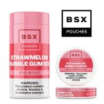 Glas BSX Nicotine Pouches Strawmelon Strawmelon Bubblegum Ice